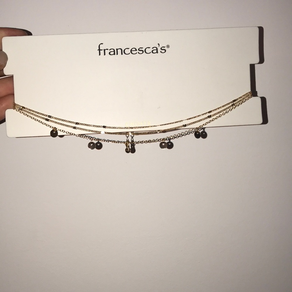 Gold Francesca’s choker